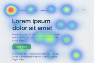 Bild Darstellung einer Heatmap